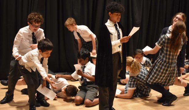 Falcons School for Girls drama workshop with Falcons Prep