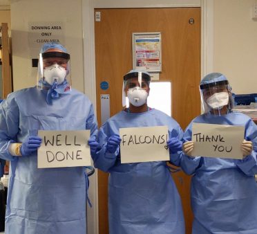 Thank you from Ealing ICU
