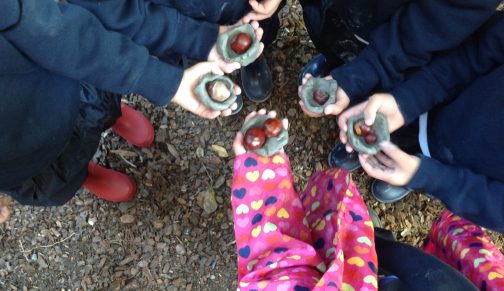 Forest School conkers